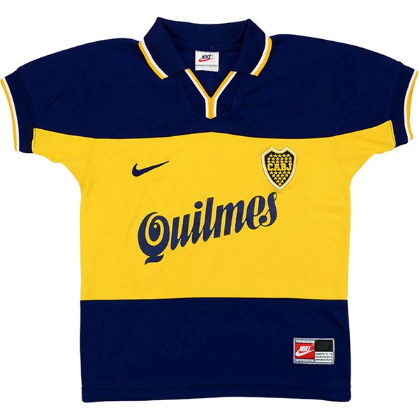 Tailandia Camiseta Boca Juniors 1ª Retro 1999 Azul Amarillo